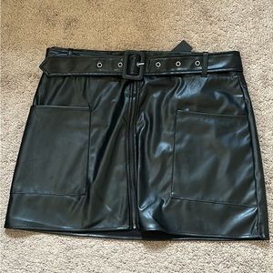 Lulu’s XL Leather Skirt